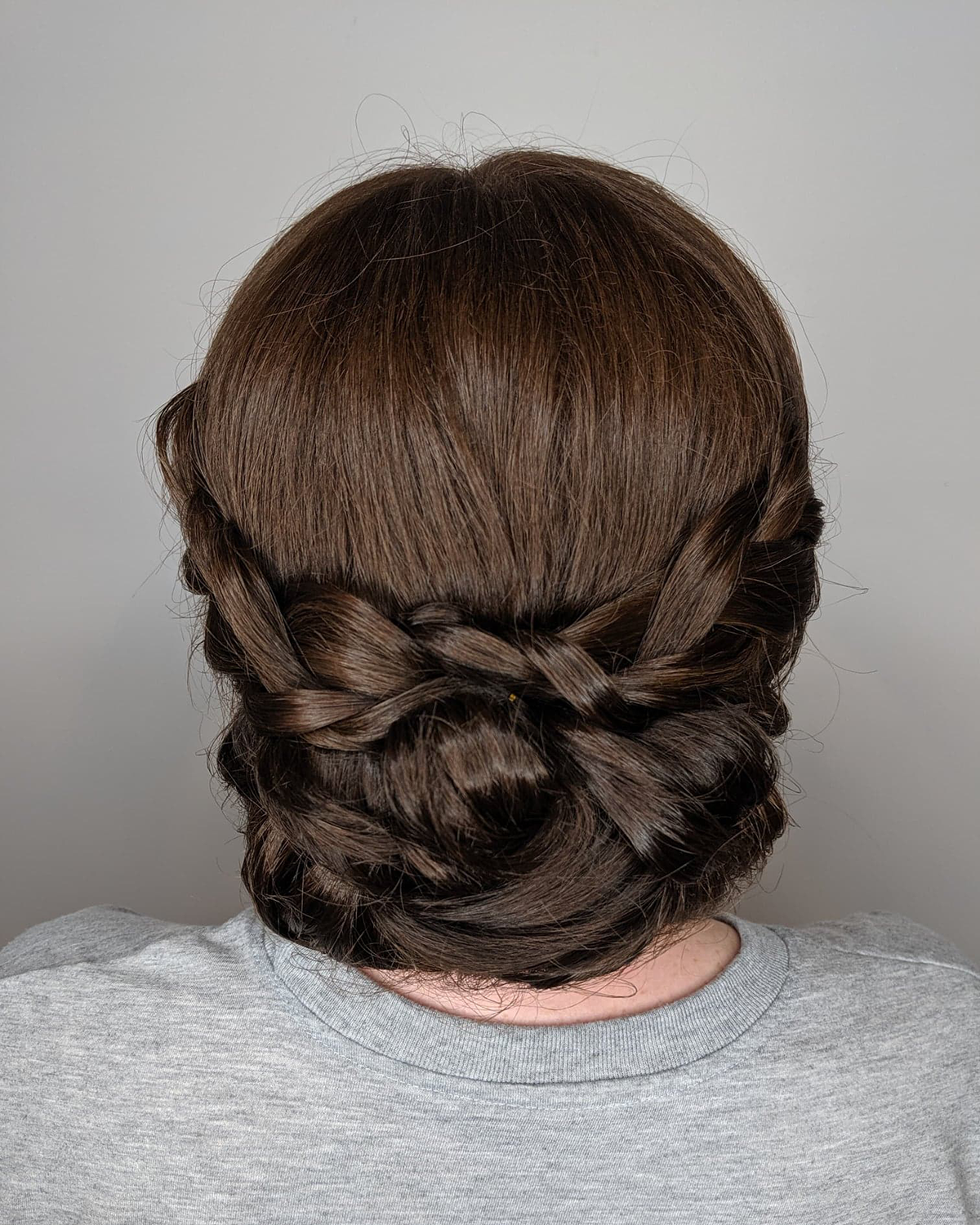 Brown Hair Up Do